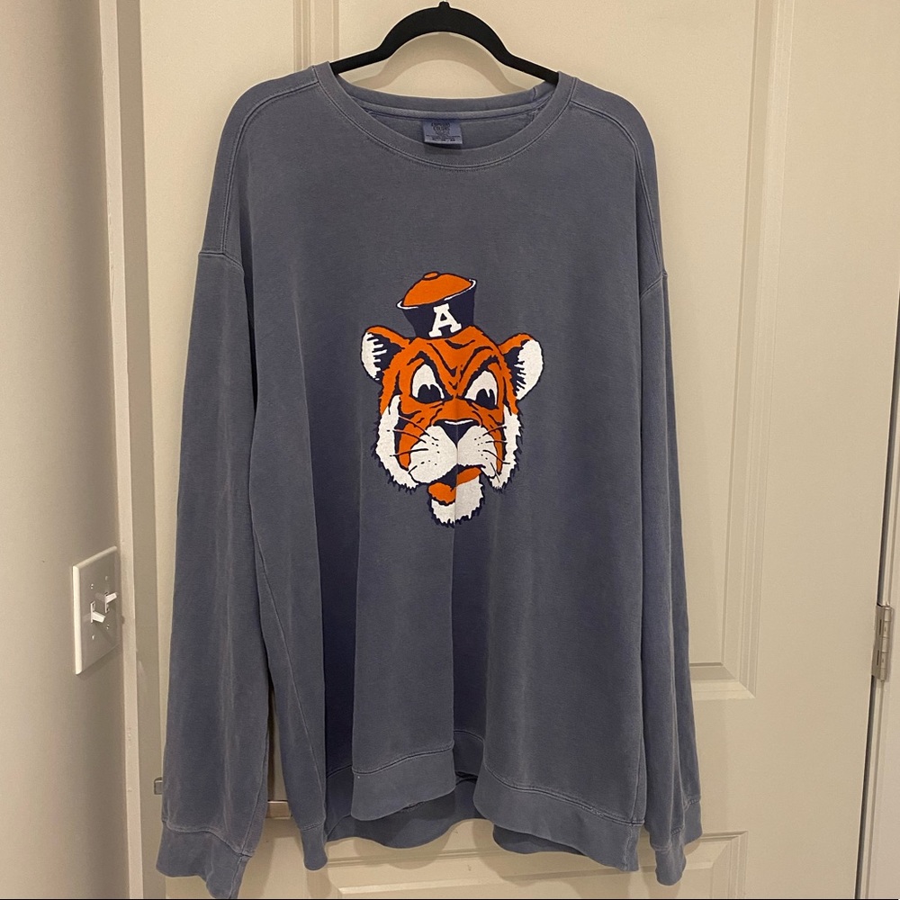 auburn comfort colors sweatshirt